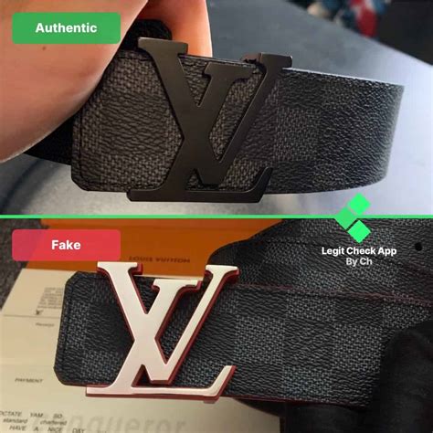 difference between real louis vuitton and fake belt|counterfeit louis vuitton belts.